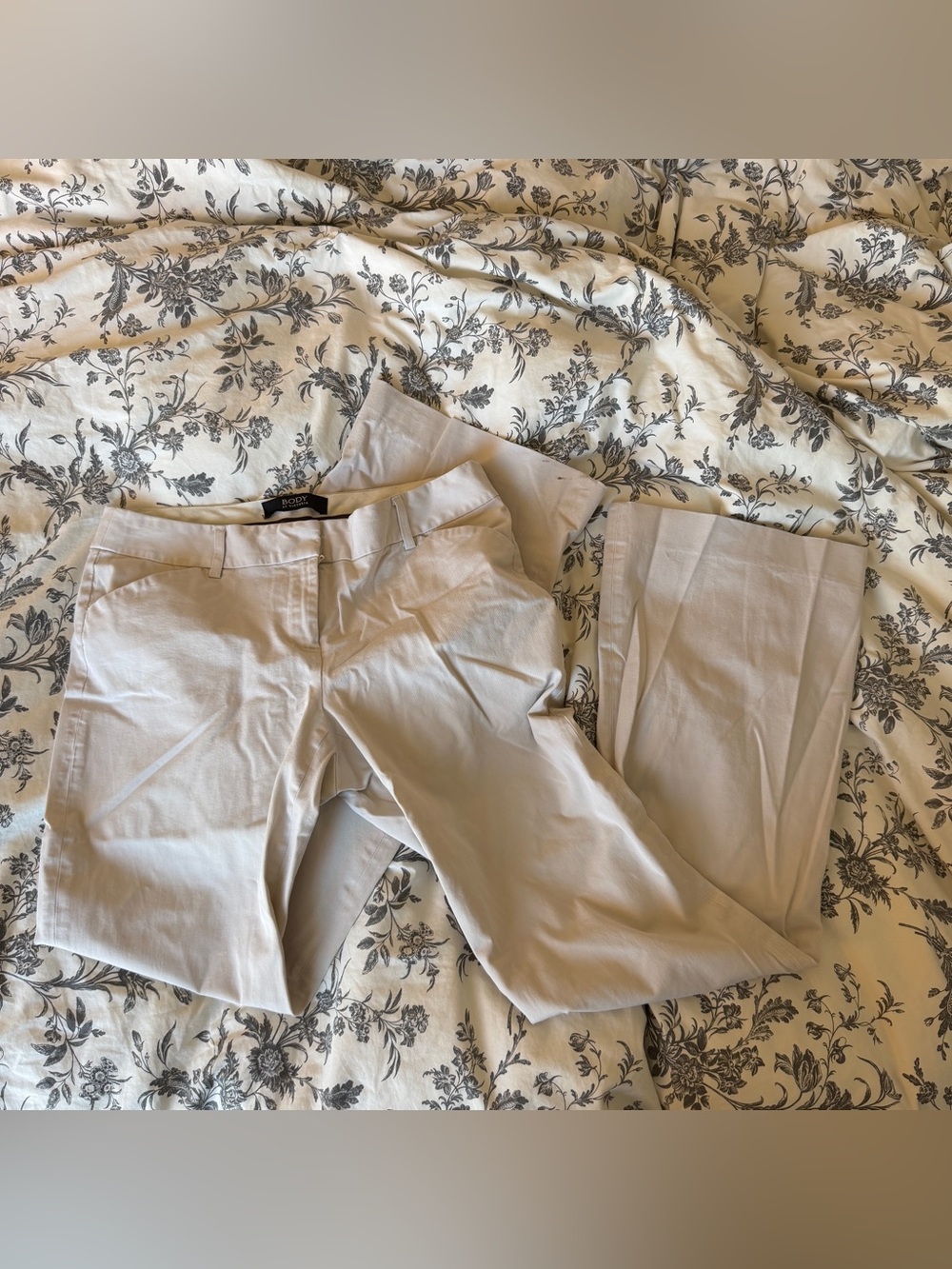 low-rise christie fit bootcut/flare trousers | victoria secret body | sz 6